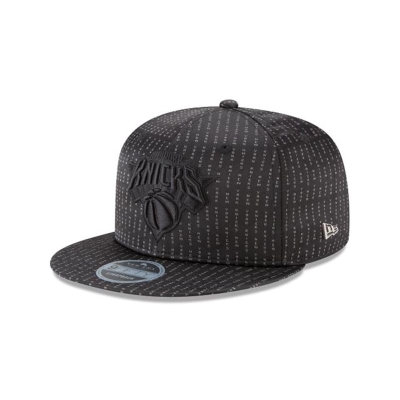 New York Knicks Gorra | New Era NBA Suited Team 9fifty Strapback Cap Mexico - Negros